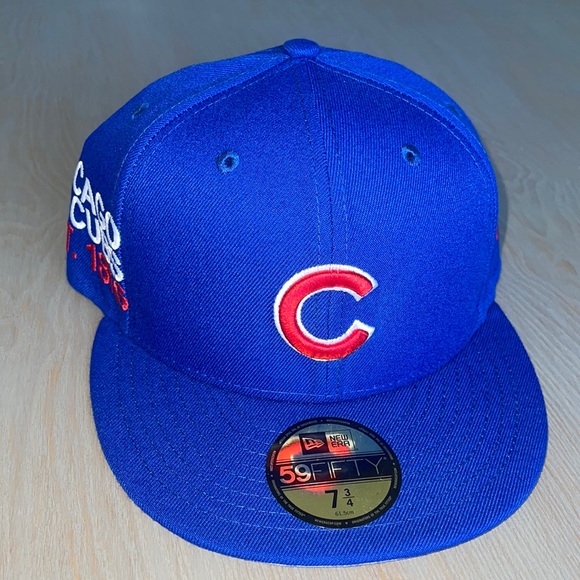 cubs fitted baseball caps